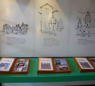 Im Infozentrum des Nationalparks