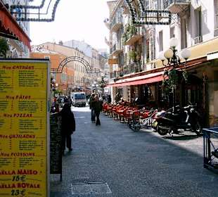 Fußgängerzone in Nizza