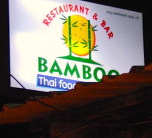 Bamboo Restaurant Bang Sak Beach