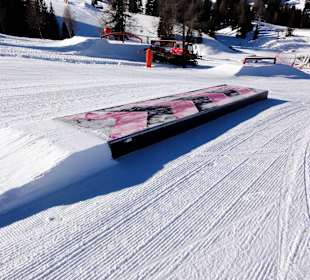 Impressionen aus dem Snowpark Alta Badia