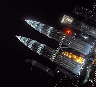 Petronas Tower aus der Traders Sky Bar