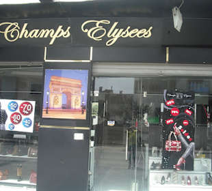 Hier werden Schuhträume war