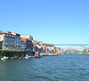 Ankunft des Schiffes in Porto