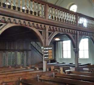 Eindrücke vom Kirchenschiff