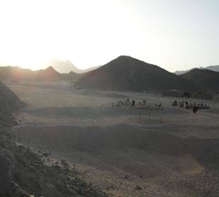 Sonnenuntergang in der Wüste