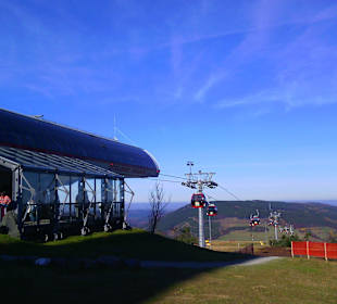 Die Ettelsberg-Seilbahn: Bergstation