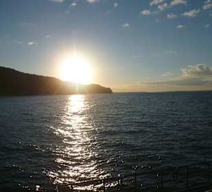 Sonnenuntergang am See