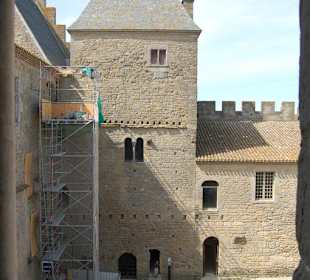 Parte del patio de armas