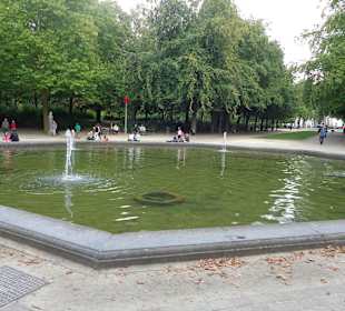 Springbrunnen im Park