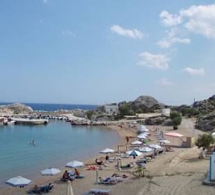 Bucht ca. 8 Minuten vom Hotel Niriides Beach