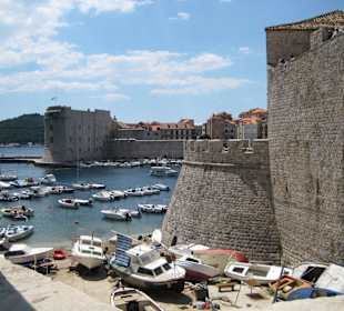 Dubrovnik Altstadt Stadtmauer / Hafen