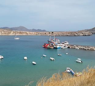 Hafen Lindos