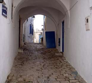 Die blau-weiße Künstlerstadt