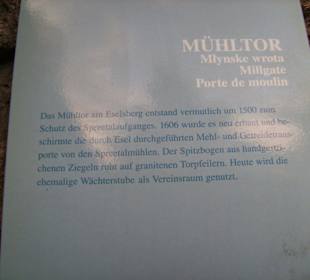 Infotafel am Mühltor