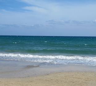 Strand etwa 700m südlich vom Hotel