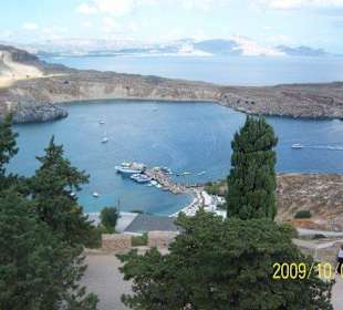 Rodos - Akropol w Lindos