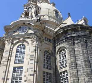 Die Frauenkirche, ein Wahrzeichen von Dresden