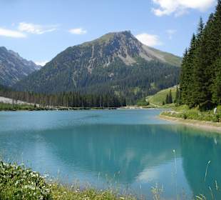 Stausee unterhalb von Arosa