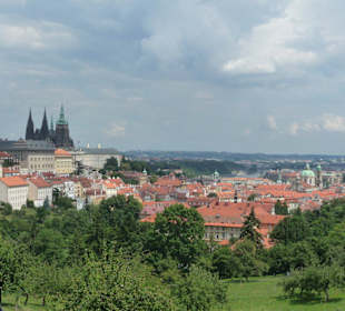 Blick auf den Hradschin und die Stadt