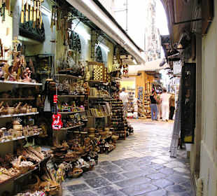 Korfu Stadt - Fußängerzone