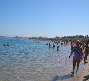 Ein viel zu voller Strand