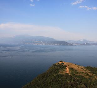 Ausblick auf den Gardasee von Manerba del Garda 