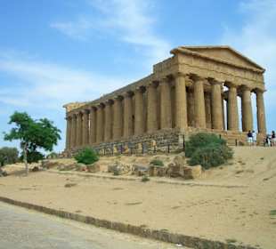 Agrigento "die Stadt der Tempeln"