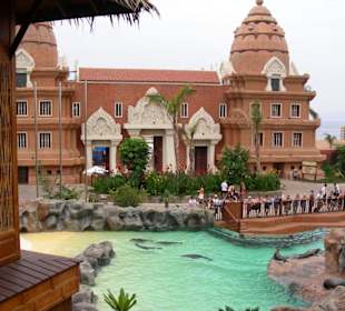 Eingangsbereich mit Seelöwenbecken!