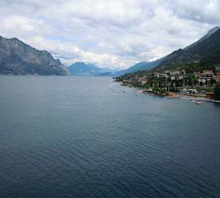 Blick nach Riva del Garda