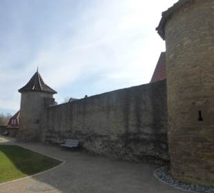 Spaziergang entlang der nördlichen Stadtmauer