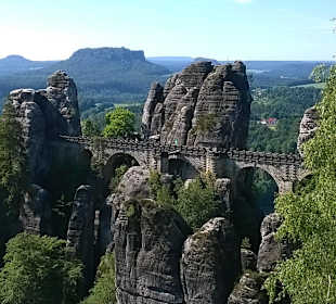 Blick zur Bastei