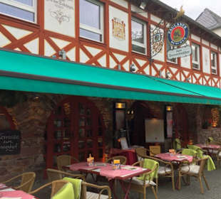 Außenterrasse zur Drosselgasse
