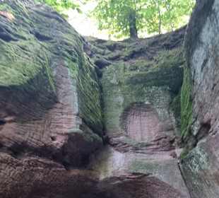 Sandsteinfelsen toll