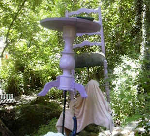 Künstlerisches in der Schlucht von Myli