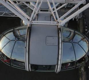 London Eye Kapsel von oben