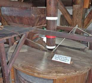 Rundgang durch die Museumsräume der Windmühle