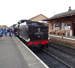 Gleich geht es los Richtung Minehead