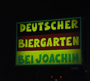Deutscher Biergarten bei Joachim BohPut