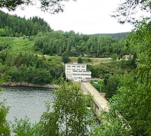 Blick vom einem Aussichtspunkt