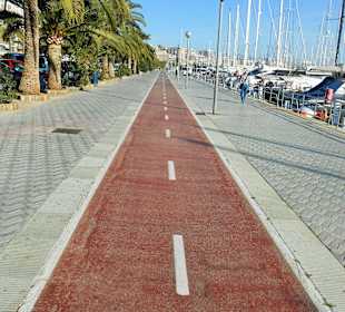 Radweg Playa de Palma nach Palma
