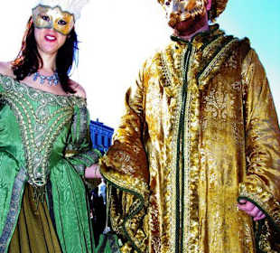 Kostüme-Masken-Show Venedig 2011