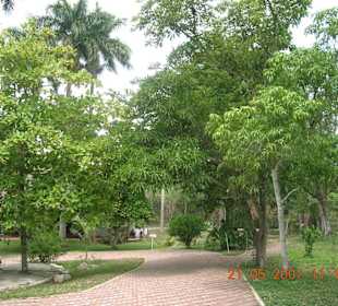 Eingang zu den Pyramiden
