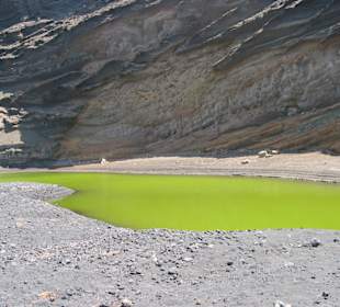 Außergewöhnliche Färbung des Wassers