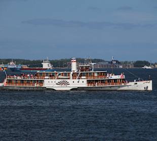 Kieler Förde Raddampfer Freya