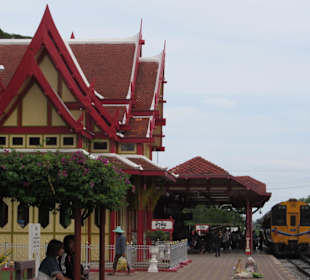 Nostalgischer Bahnhof von Hua Hin