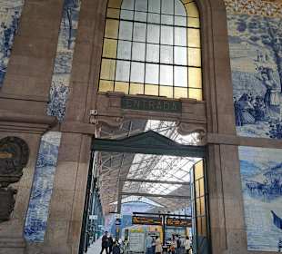 Bahnhof Sao Bento in Porto