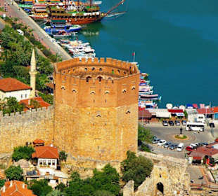 Der Hafen von Alanya