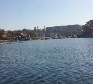 Assuan. Felukkenfahrt auf Ni