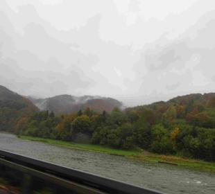 Floßfahrt Fluss Dunajec