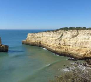 Die Praia da Morena mit dem sogenanntem U-Boot